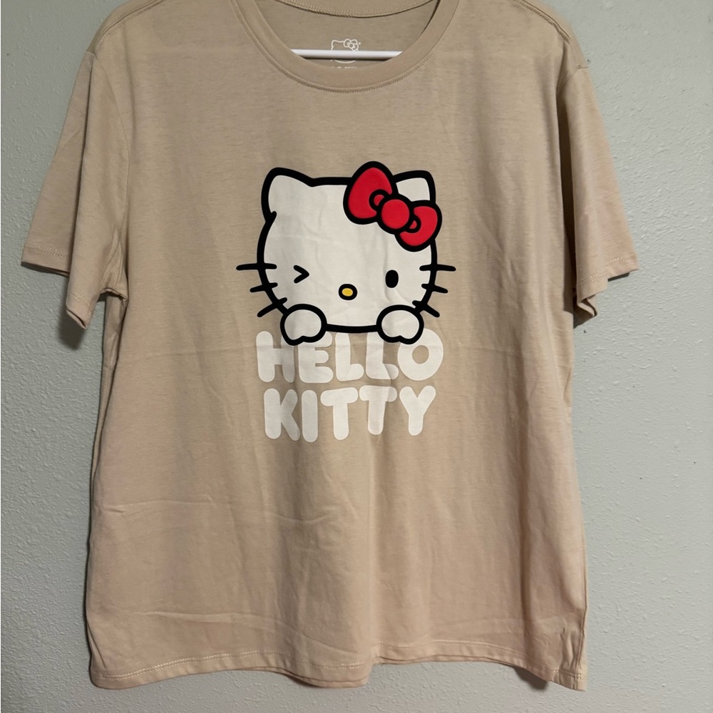 Women’s Sanrio Hello Kitty Tan Short Sleeve Tee
